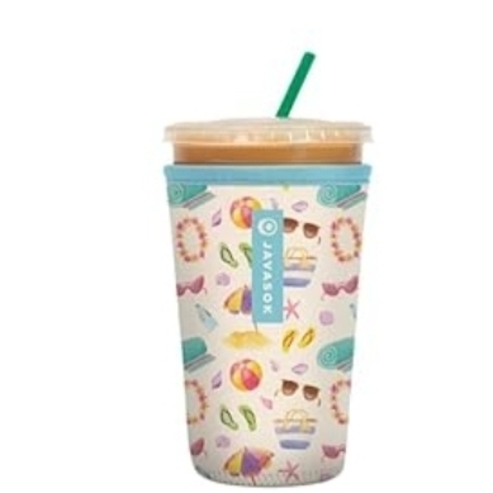 JAVASOK Beach Theme Cup Sleeve